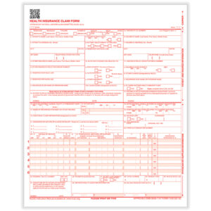 CMS-1500 Claim Forms, Laser, Pack of 500